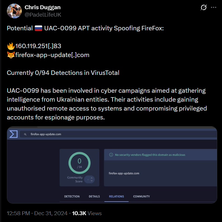 UAC-0099 Domain